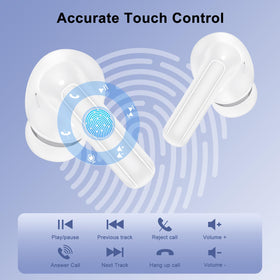 iHoto earbud worn in ear demonstrating secure fit and comfort