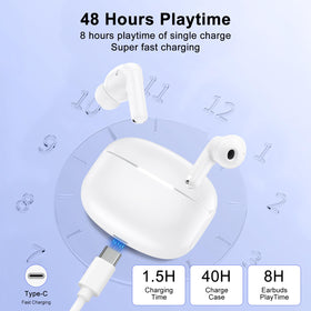 iHoto close-up of earbud driver highlighting clear sound benefit