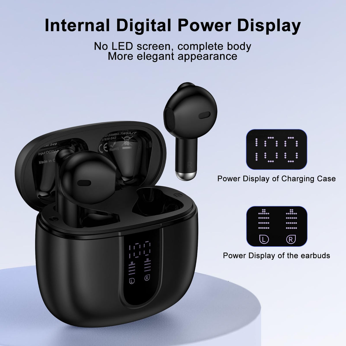 iHoto earbuds worn by runner outdoors illustrating secure fit and active use benefit