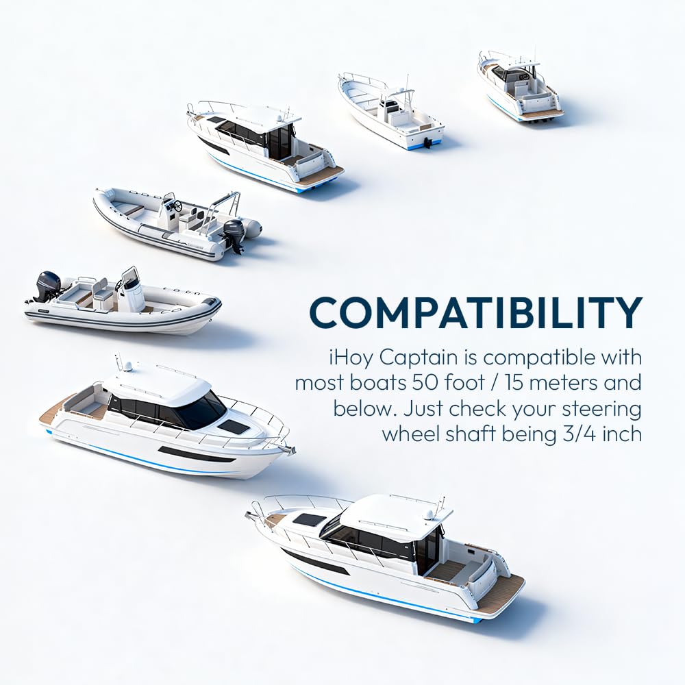 ihoy Captain Autopilot mechanical toggle for instant manual return