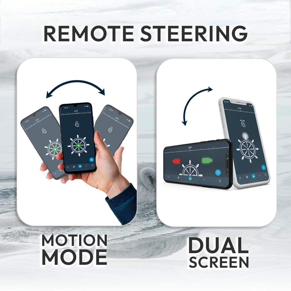 ihoy Captain Autopilot weather data screen with wind and waves