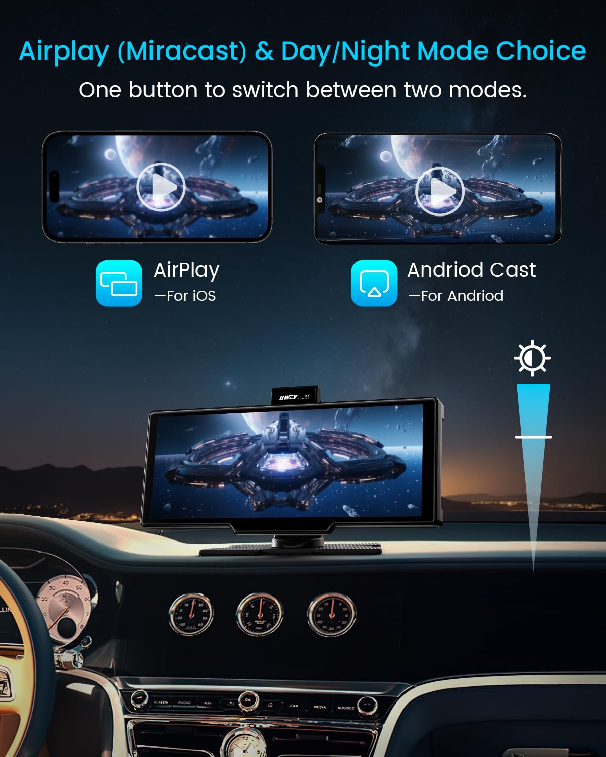 IIWEY iK7 real-time GPS navigation with live maps for easy routing.