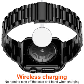 iiteeology hard PC bumper and glass protector fitted to Apple Watch for impact resistance