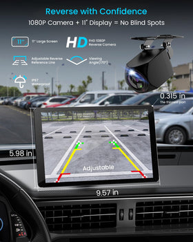 Flexible audio options via Bluetooth, AUX, or FM for versatile listening.