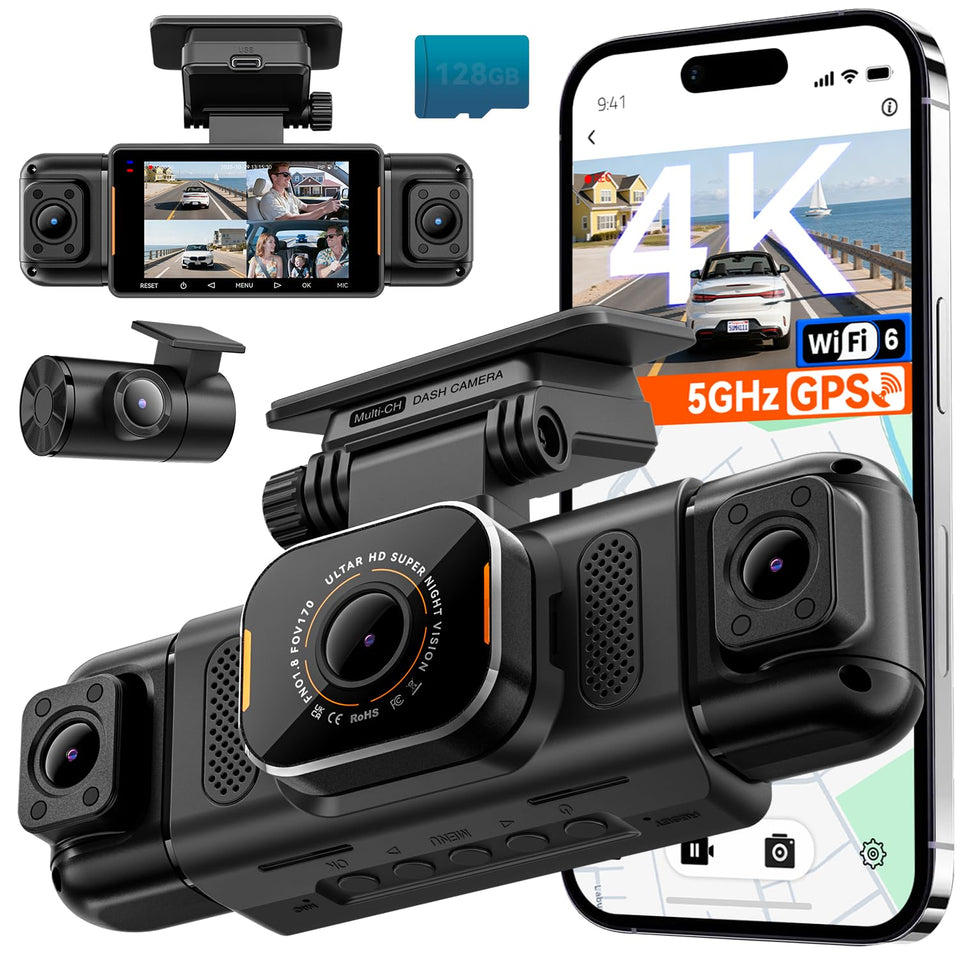 IIWEY N5 PRO front 4K footage captures crisp daytime detail for safer driving.