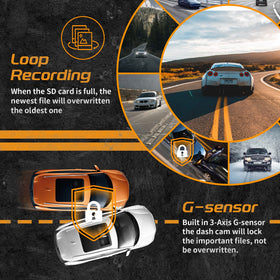 IIWEY T1-pro night vision with 8 IR lamps delivers clearer footage at night.