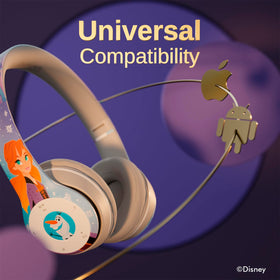 iJoy Disney Frozen headphones with built in mic for hands free calls
