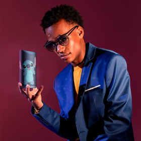 iJoy Disney Lilo and Stitch speaker battery status for planning listening sessions