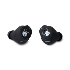 iJoy Disney Mickey charging case opened, highlighting 30-hour playtime.