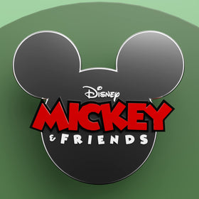 iJoy Disney Mickey Earbuds battery indicator highlights remaining power.