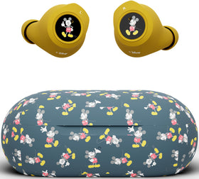 iJoy Disney Mickey earbuds in charging case for portable magic and all-day listening