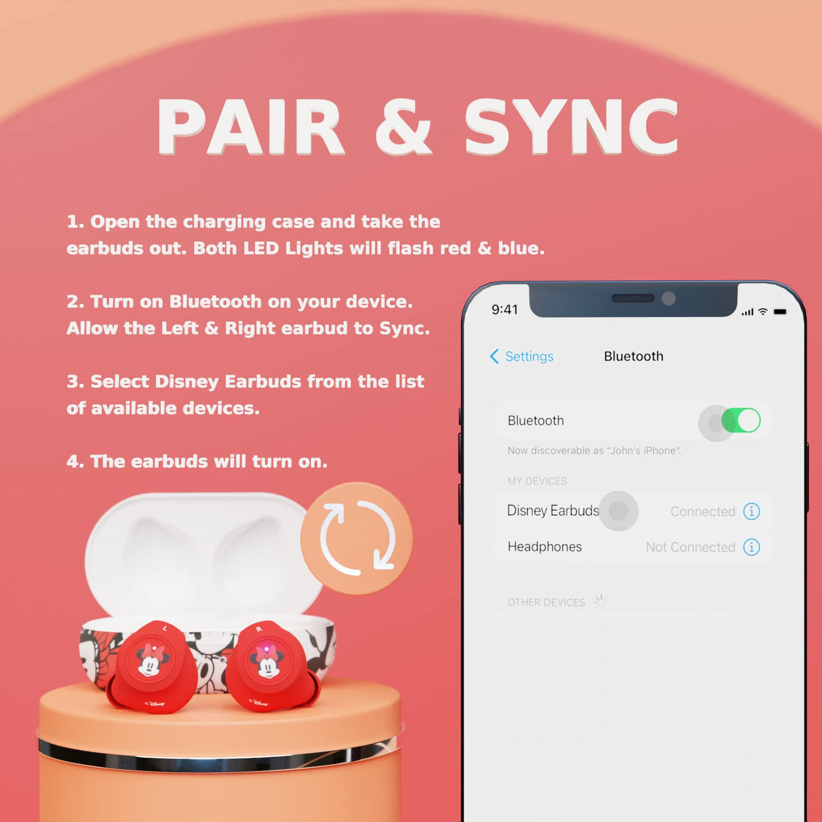 iJoy Minnie Earbuds touch controls simplify music and calls on the go