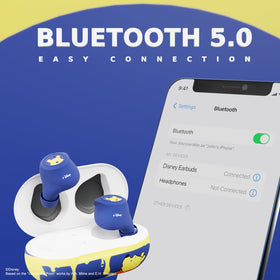 iJoy Disney Winnie The Pooh earbuds built-in mic for clear hands-free calls.
