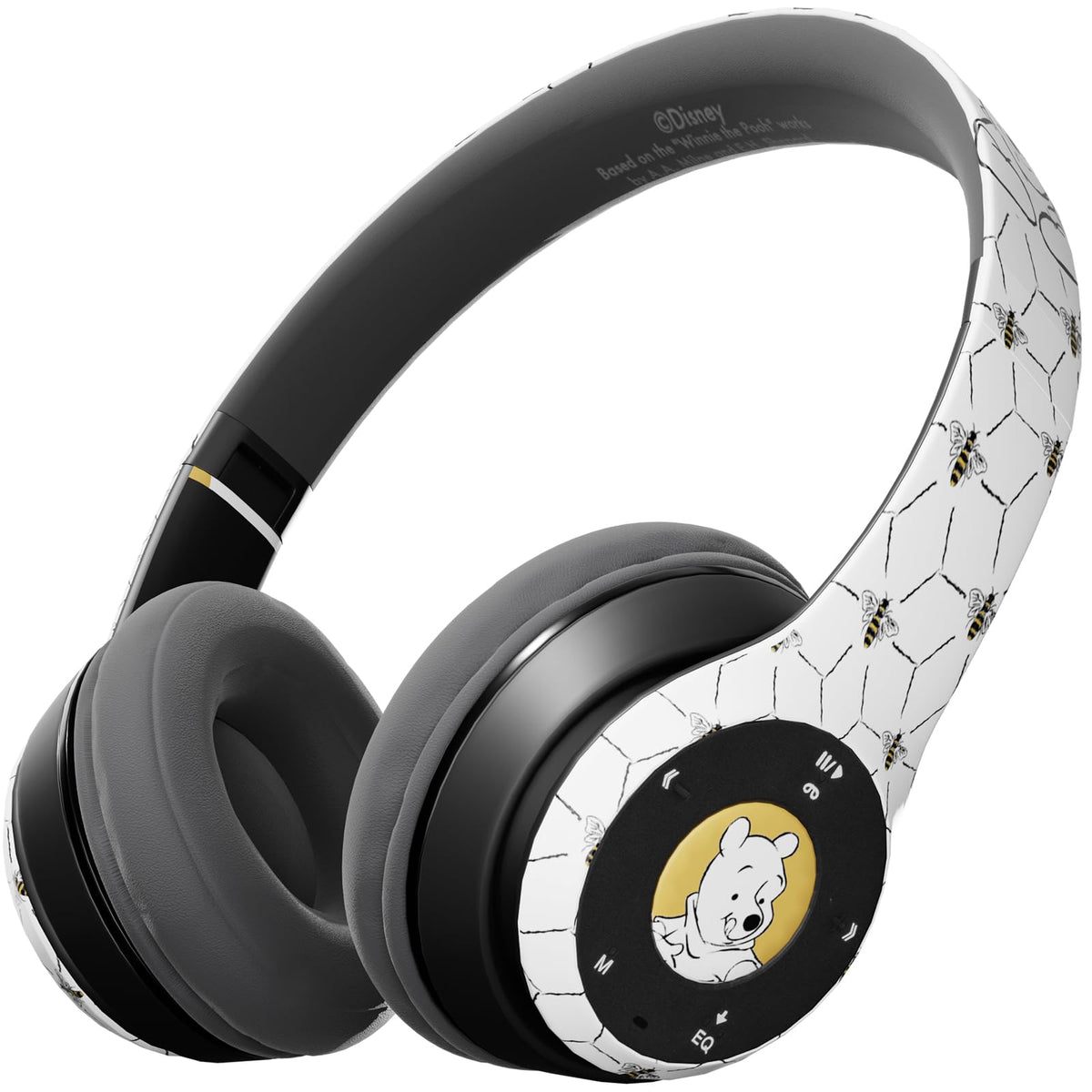 iJoy Disney Winnie the Pooh over‑ear headphones with folding design for travel