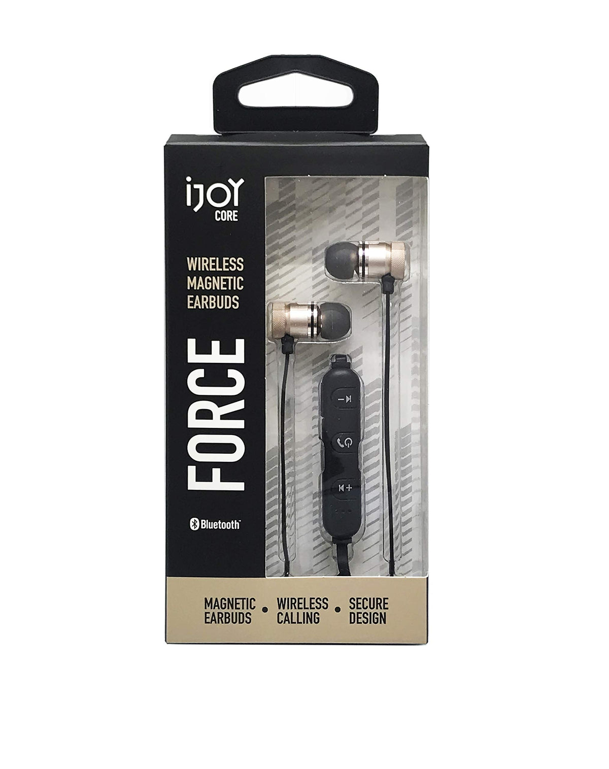 iJoy Force battery-equipped earbuds offering up to 2 hours of playback and quick recharge