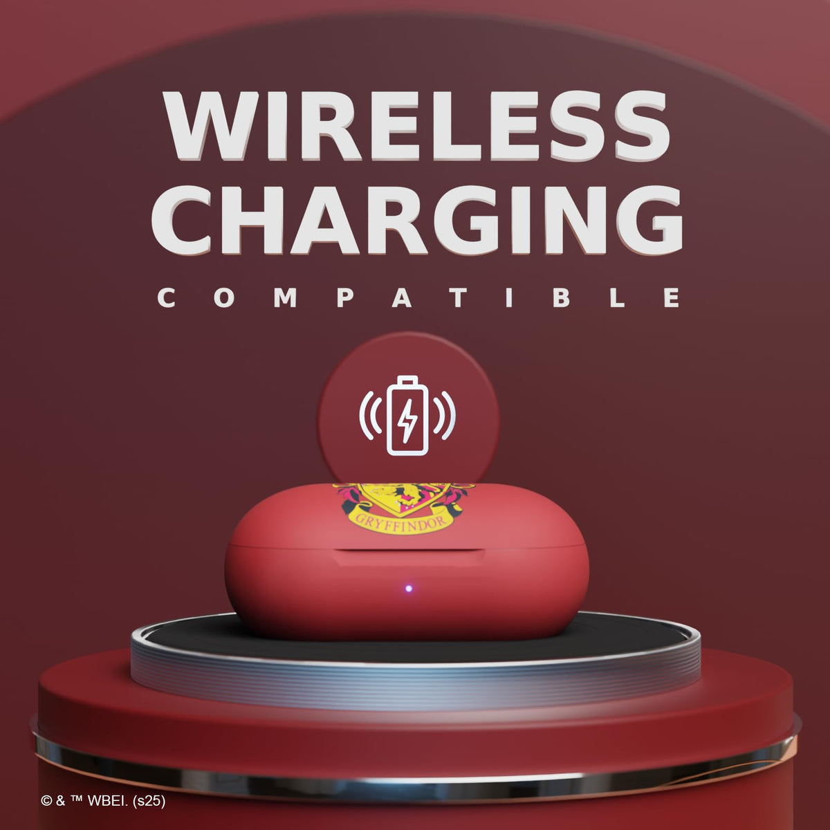 iJoy earbuds in ear lifestyle shot demonstrating secure fit and style