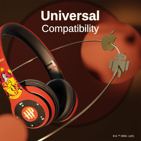 iJoy Gryffindor headphones offer up to 15 hours of battery life.