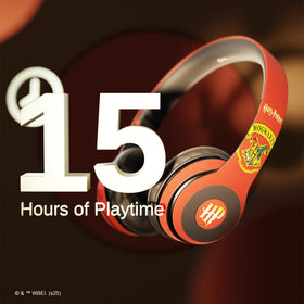 iJoy Gryffindor headphones wireless setup for seamless listening at home.