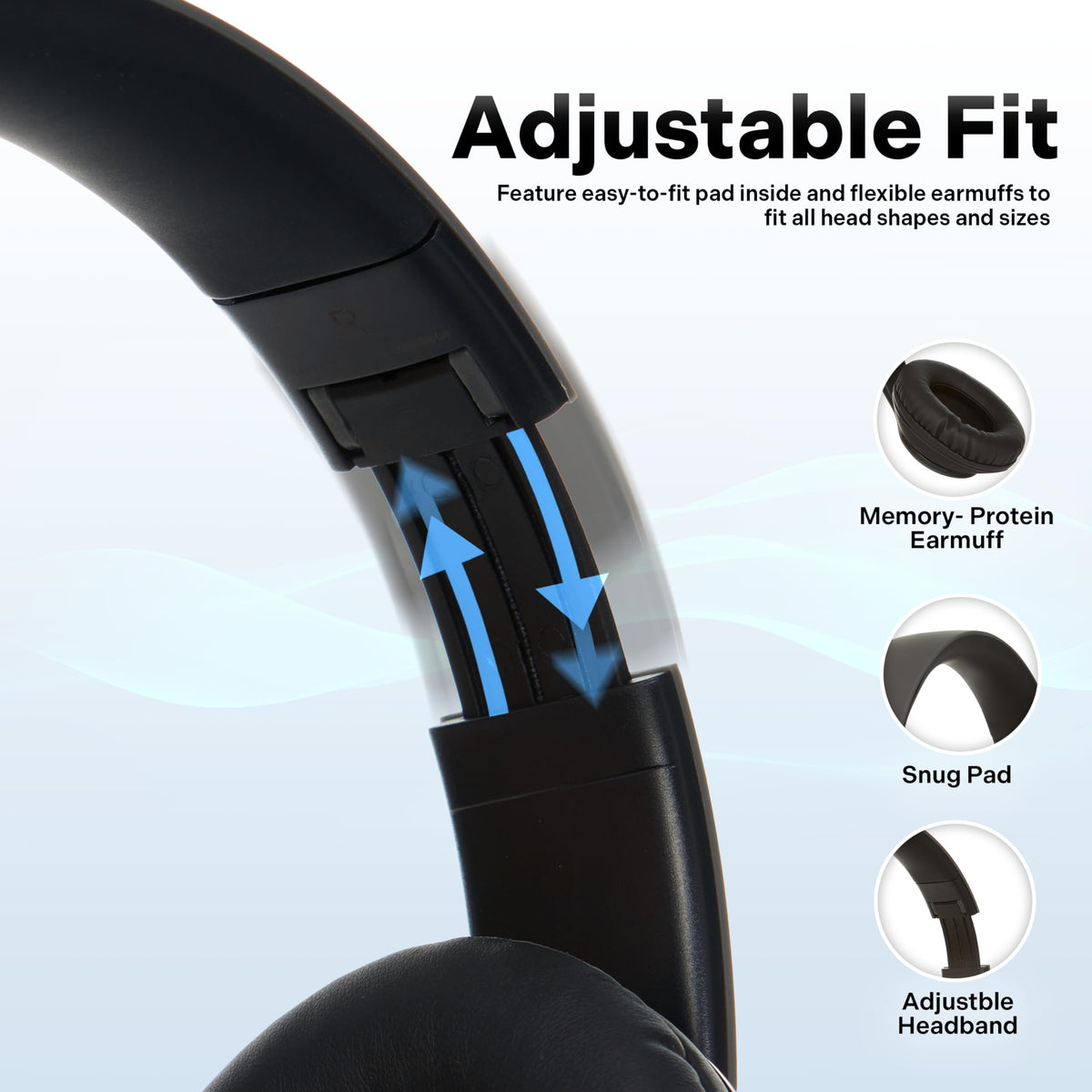 iJoy foldable design enabling compact transport and easy storage