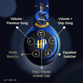 iJoy Ravenclaw headphones with SD card slot for standalone playback