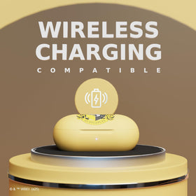 iJoy Hufflepuff case USB-C port detail showing fast charging convenience