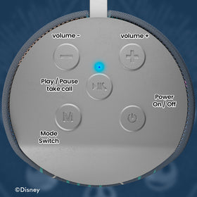 iJoy IPX4 waterproof Bluetooth speaker for poolside or rain-ready use