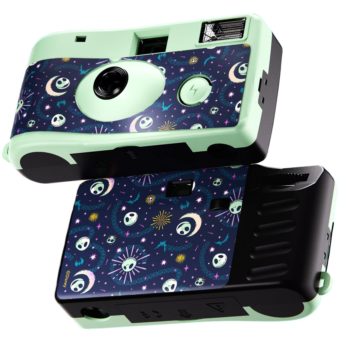 iJoy Jack Skellington back controls displayed for simple shooting