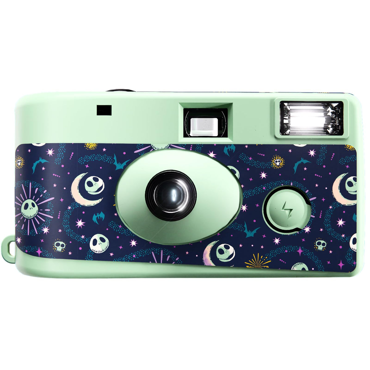 iJoy Jack Skellington front view showing camera design and easy use