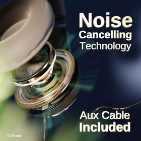 iJoy folded compact headset illustrating travel-friendly portability