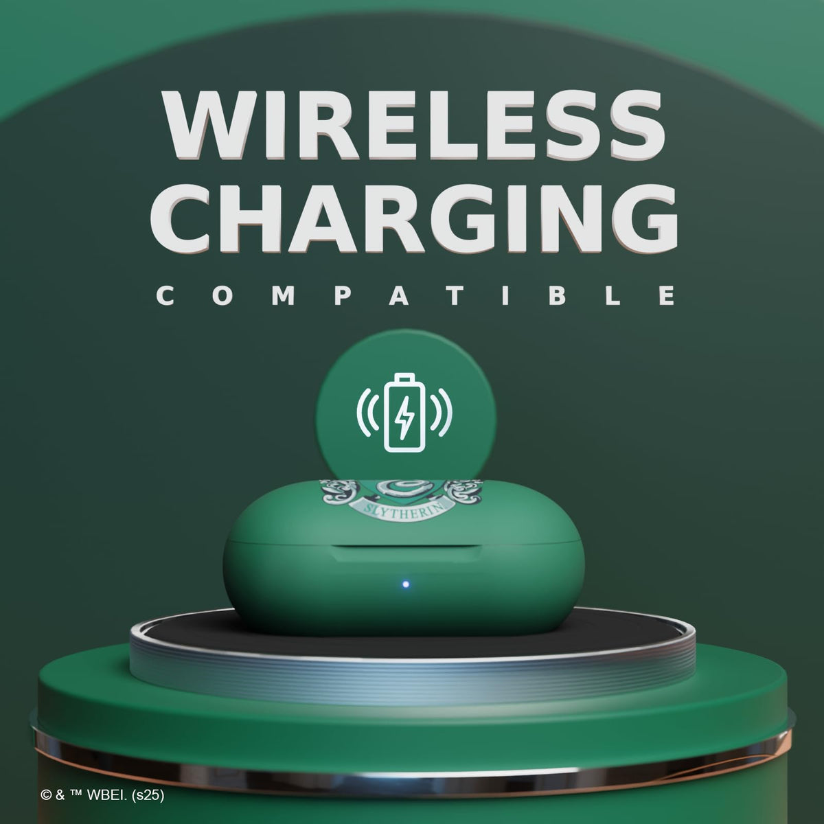 iJoy earbuds side profile displaying compact shape and portability