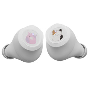 iJoy Squishmallows earbuds with touch-controls for easy music and calls