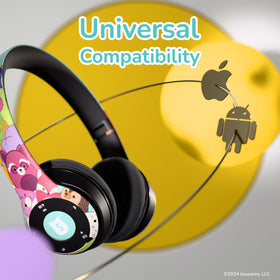 iJoy Squishmallows headphones five-button controls