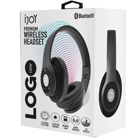 iJoy Stealth box includes headphones, cable, and charger