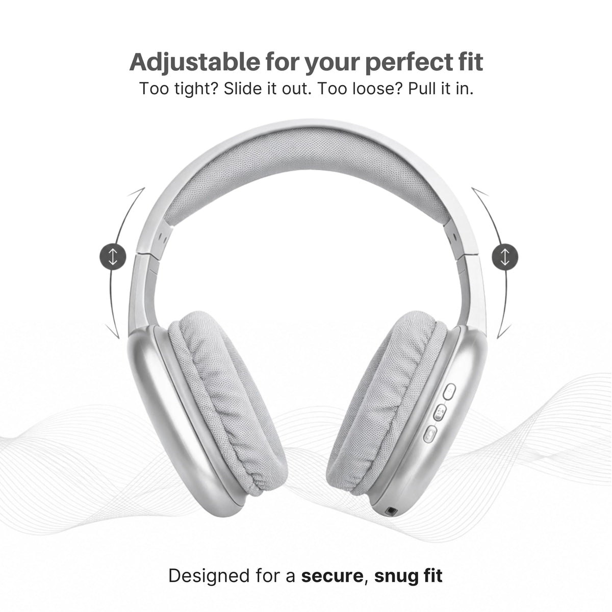 iJoy Ultra built-in mic enables clear calls and online classes