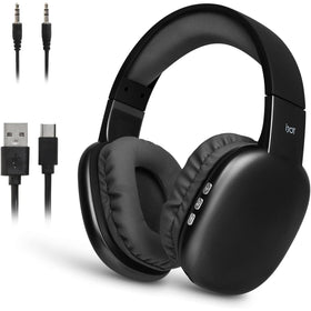 iJoy Ultra Wireless Headphones on-ear cups offer comfortable all-day listening.