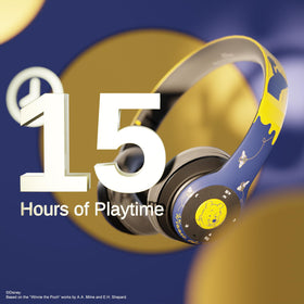 iJoy Winnie the Pooh headphones with built-in mic for hands-free calls