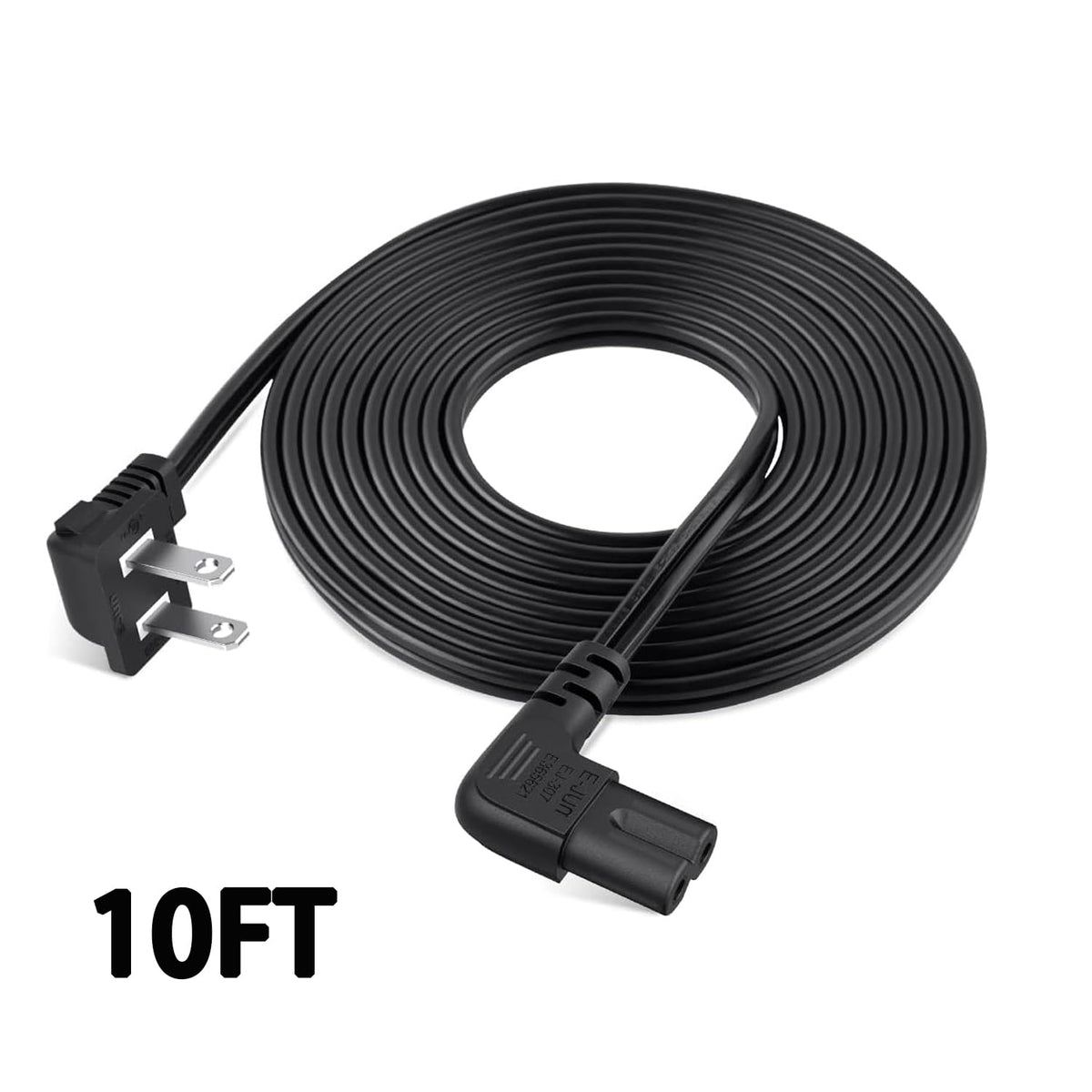IJP wall-mount-friendly long power cord helps keep cables tidy.
