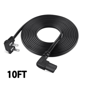 IJP wall-mount-friendly long power cord helps keep cables tidy.