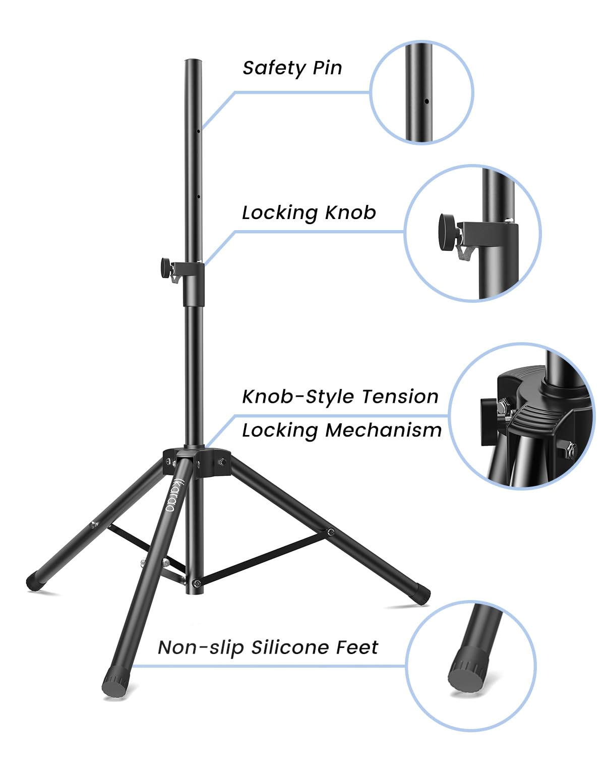 Ikarao folded compact 23-inch length for easy transport