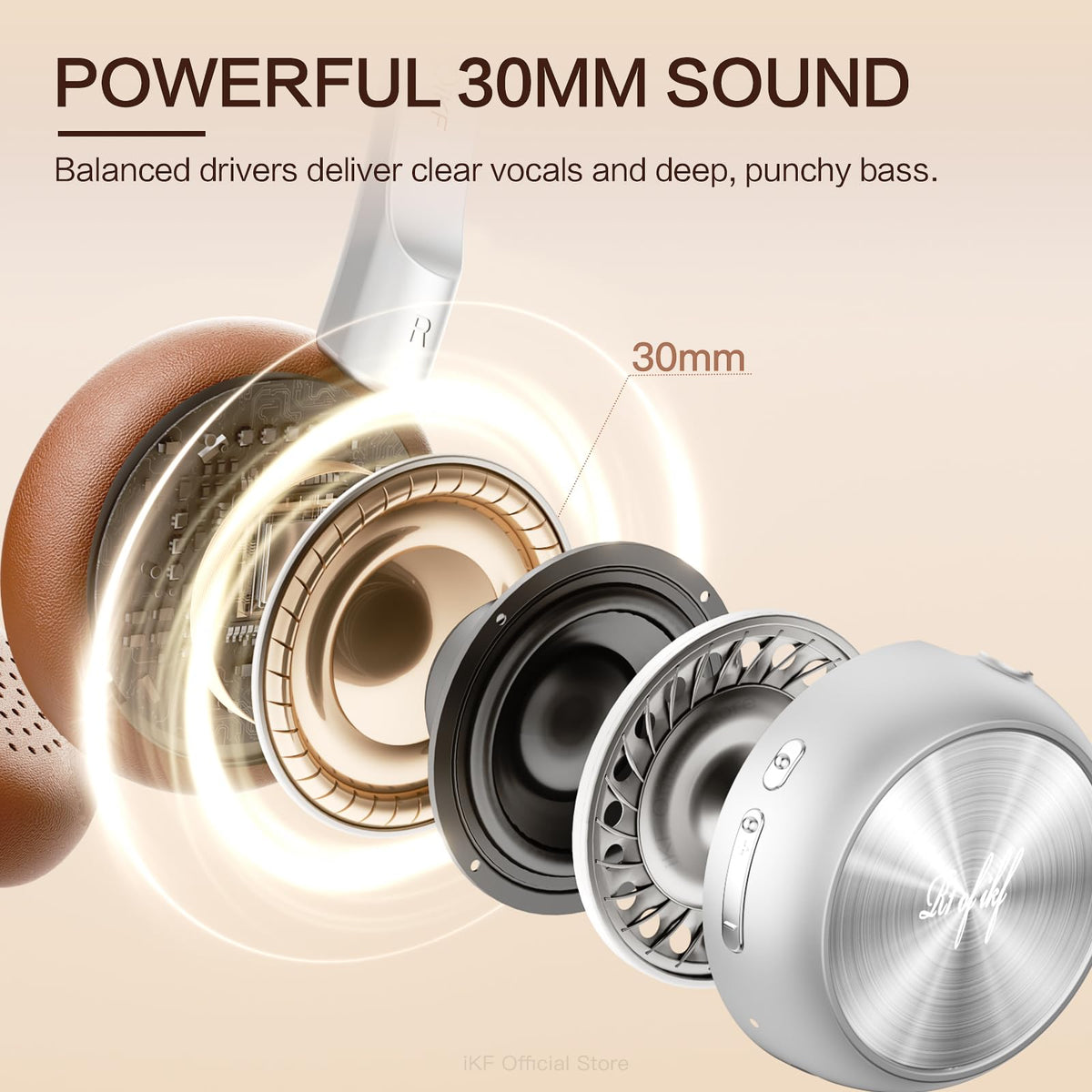 iKF R1 battery life up to 60 hours for extended sessions