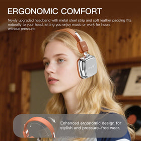 iKF R2 ergonomic headband and steel frame close-up