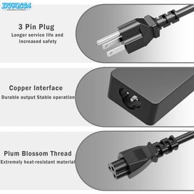 IKFJQCOA Chromebook-compatible Type-C adapter, convenient for classroom and home use.