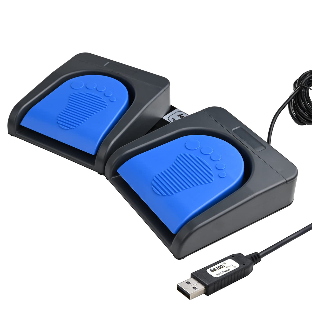 iKKEGOL aluminum alloy base close-up highlighting sturdy construction and stability