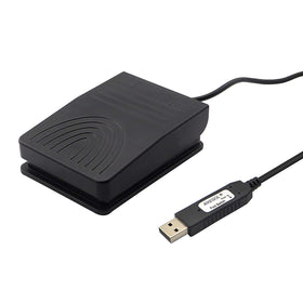 iKKEGOL foot pedal side angles showing sturdy build for long sessions