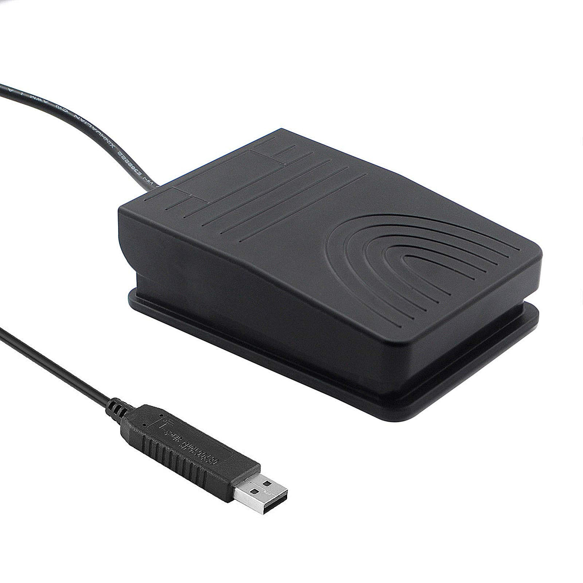 iKKEGOL foot pedal top view for compact hands-free control during gaming