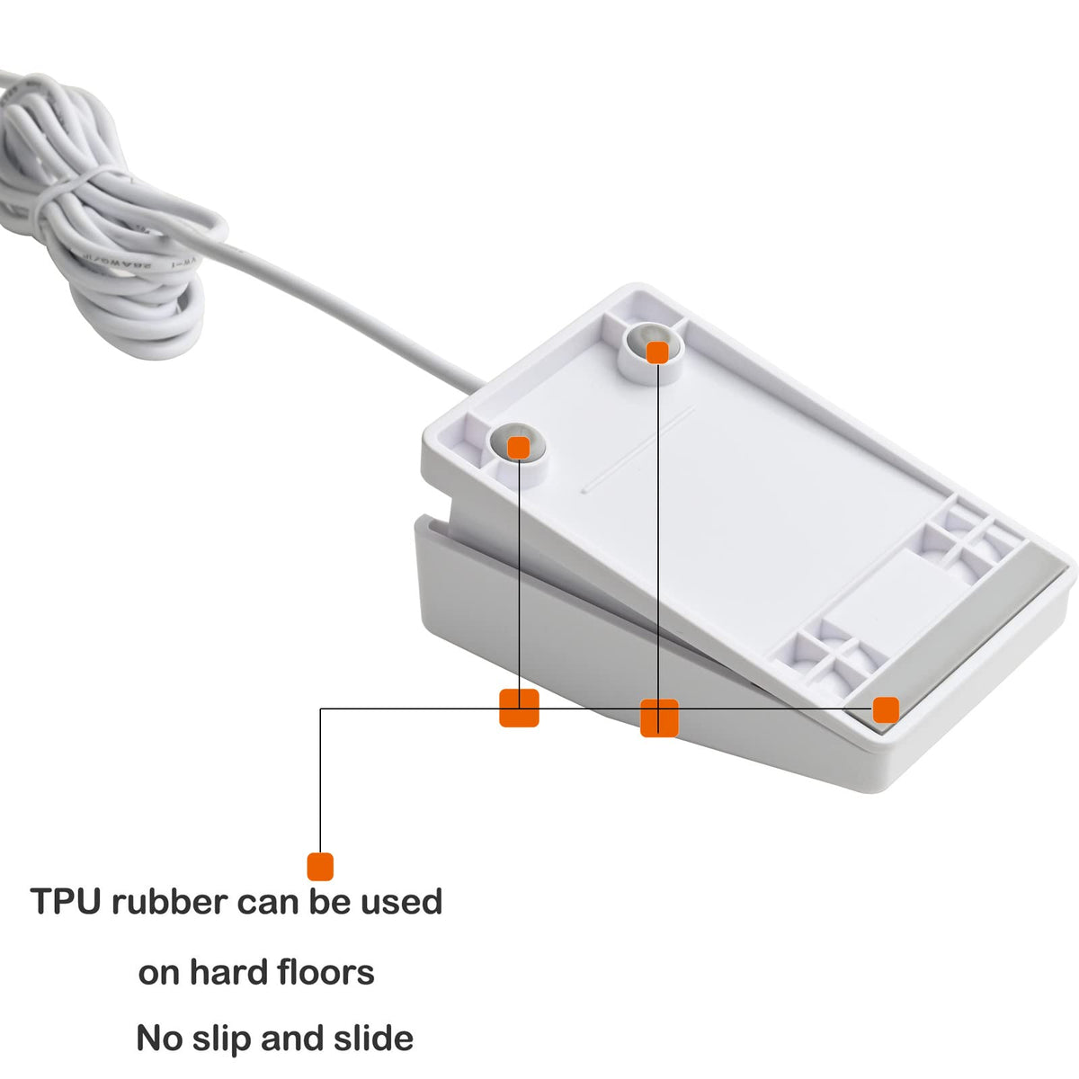 iKKEGOL two pedals connected for extended control.