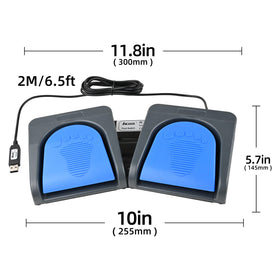 iKKEGOL long 2 m USB cable and connector providing flexible placement and reach