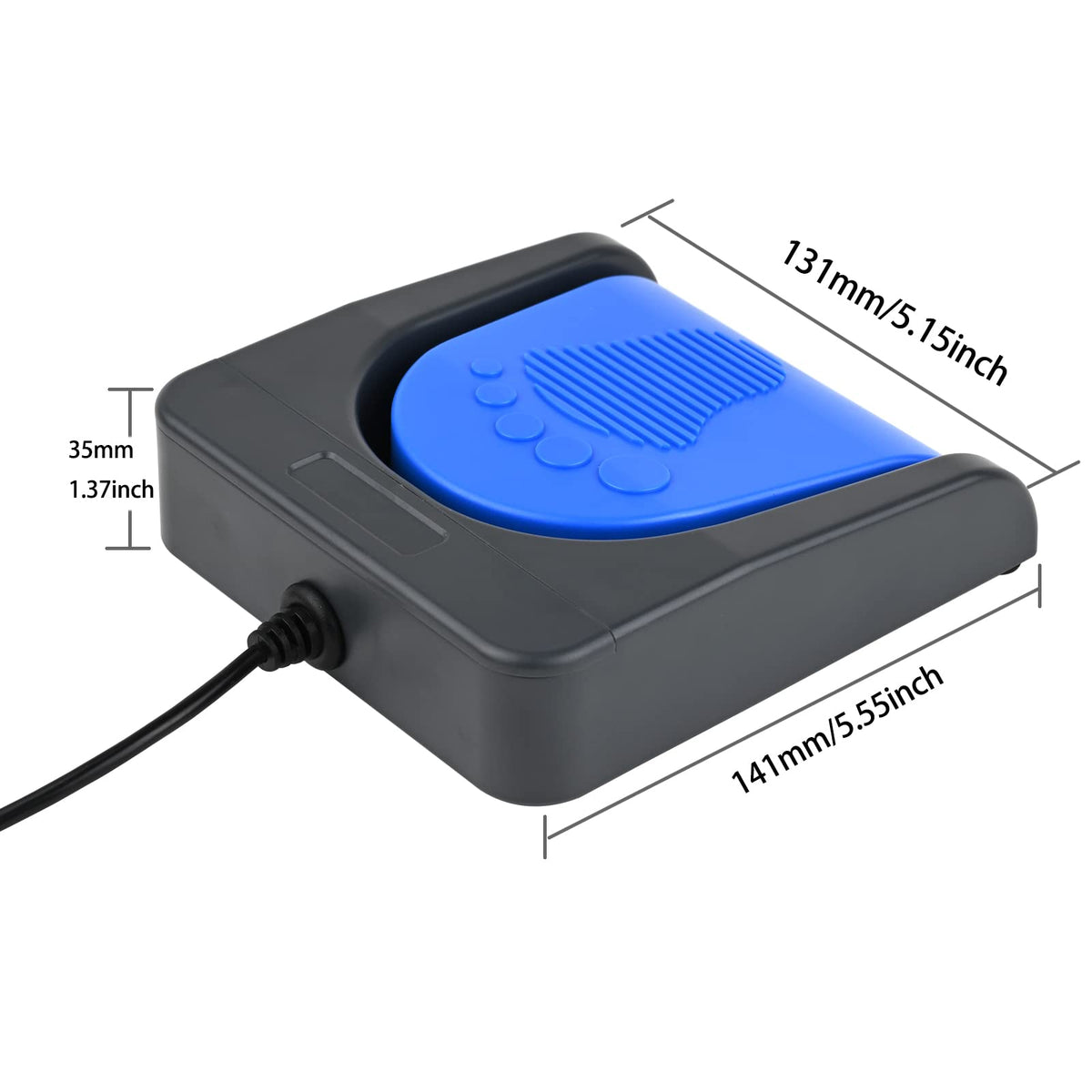iKKEGOL USB cable and connector detail enabling simple plug-and-play setup