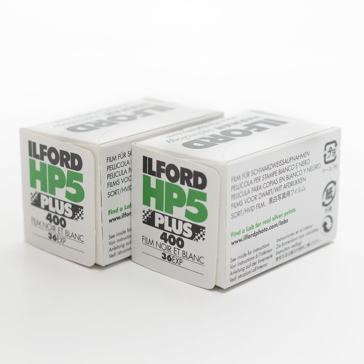 Ilford HP5 Plus film leader close-up showing emulsion detail and loading ease