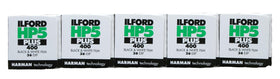 Ilford HP5+ five-roll pack ready for versatile black-and-white projects